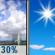 Saturday: Chance Showers And Thunderstorms then Sunny