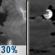 Tonight: Chance Showers And Thunderstorms then Mostly Cloudy