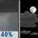 Wednesday Night: Chance Rain Showers then Partly Cloudy