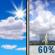 Monday: Mostly Sunny then Showers And Thunderstorms Likely